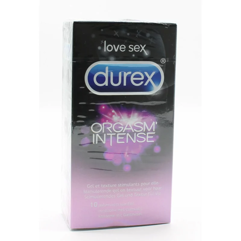 Durex Préservatifs Orgasm' Intense X10