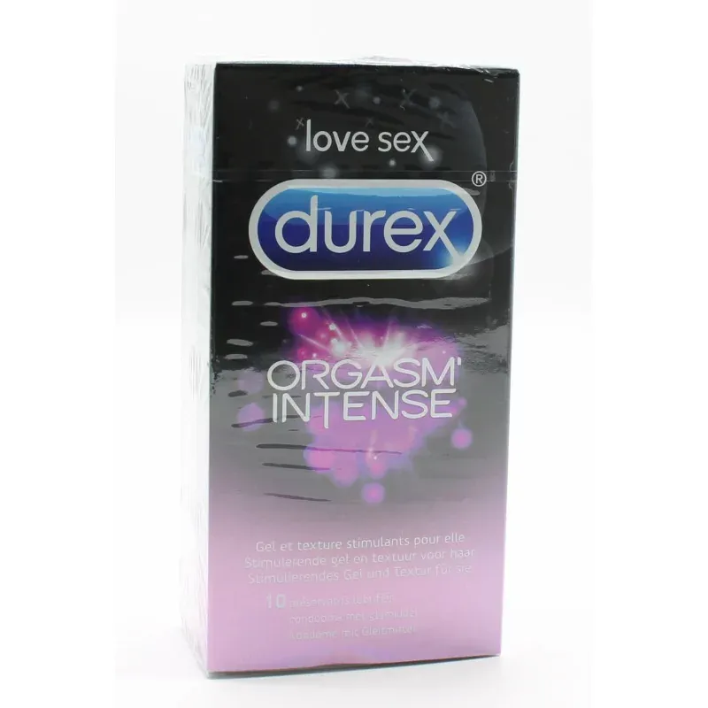 Durex Préservatifs Orgasm' Intense X10 Durex Préservatifs Orgasm' Intense X10