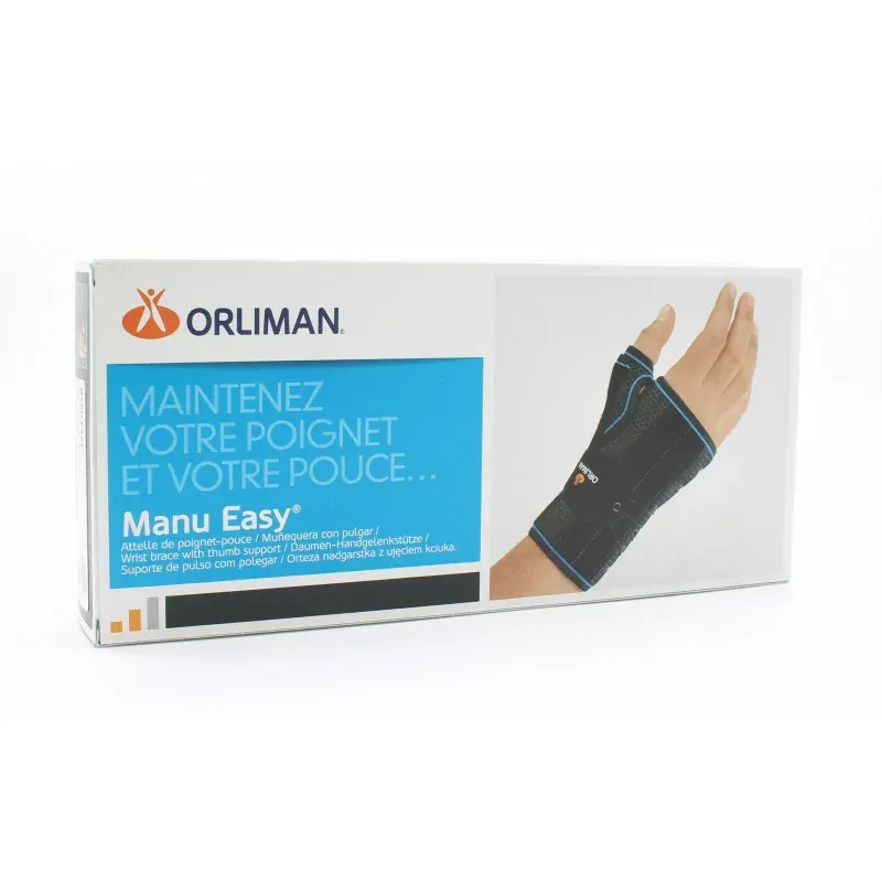 Orliman Manu Easy Attelle Poignet-pouce T2 Droite
