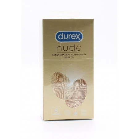 Durex Nude 8 préservatifs