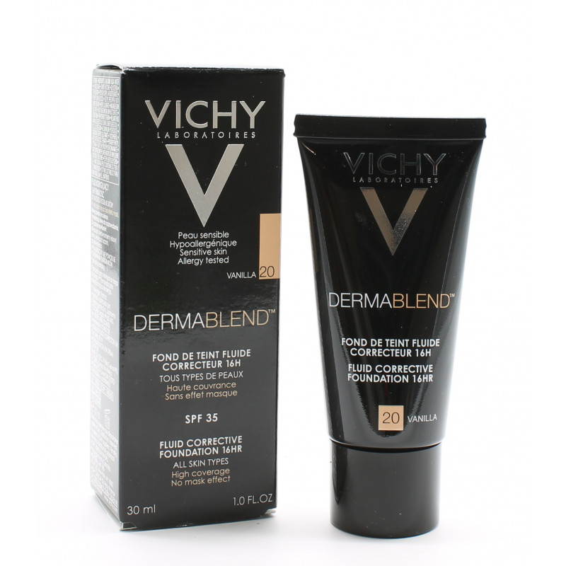 Vichy Dermablend Fond de Teint Fluide SPF35 Vanilla 20 30ml
