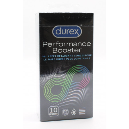 Durex Préservatifs Performance Booster X10