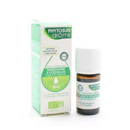 Phytosun Arôms Huile Essentielle Marjolaine à Coquilles Bio 5ml - Univers Pharmacie