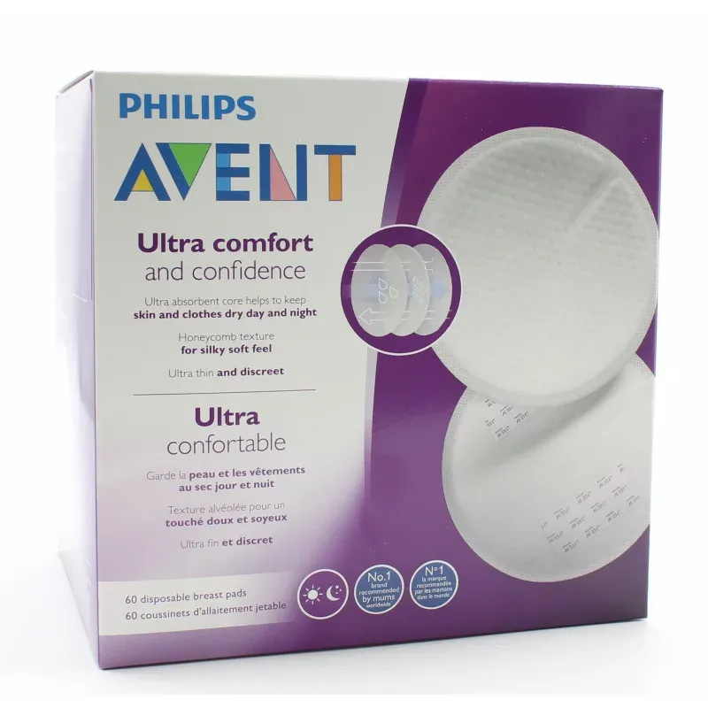 Philips Avent Coussinets d'Allaitement Jetables X60