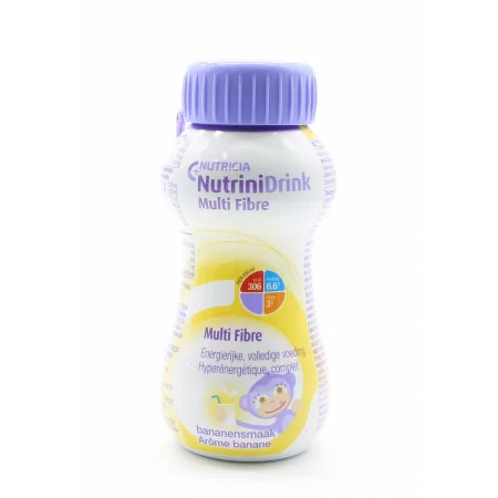 Nutricia NutriniDrink Multi Fibre Arôme Banane 200ml