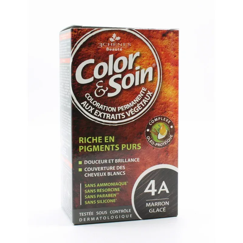 3 Chênes Color et Soin 4A Marron Glacé 135ml