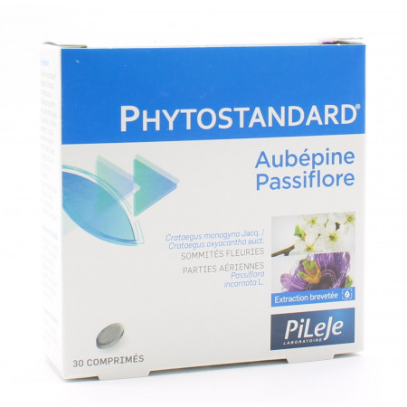 PiLeJe Phytostandard Aubépine / Passiflore 30 comprimés