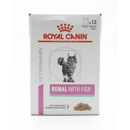 Royal Canin Renal With Fish pour Chat 12X85g