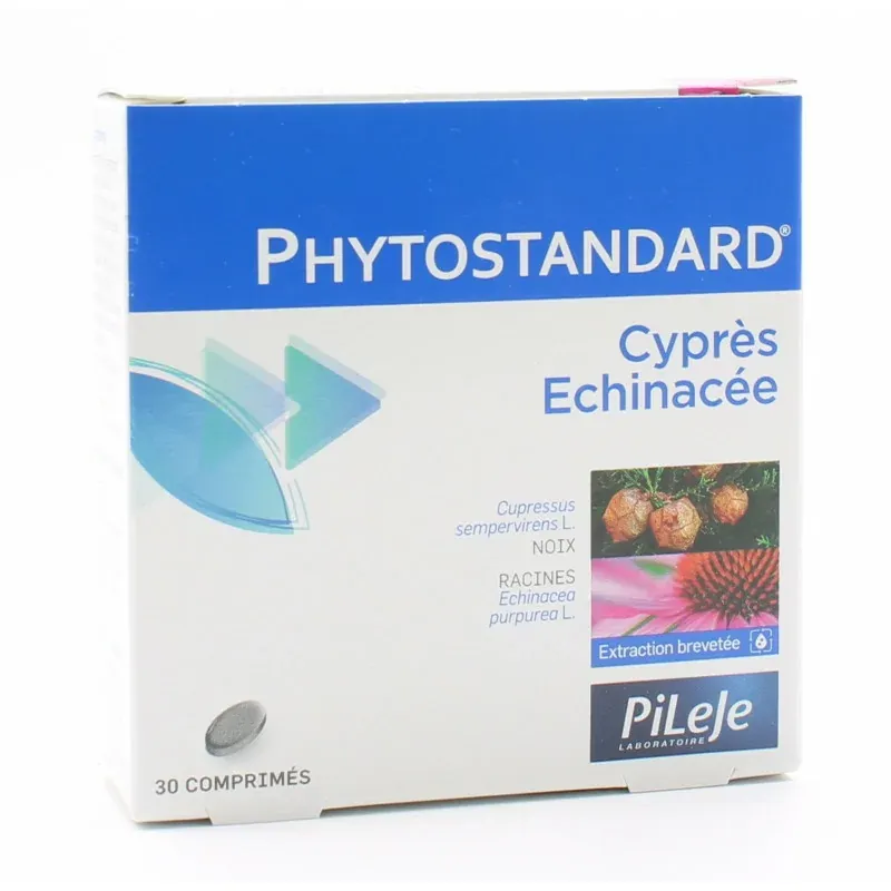 PiLeJe Phytostandard Cyprès / Echinacée 30 comprimés