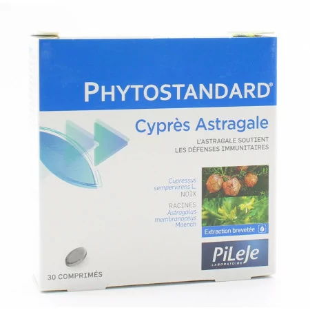PiLeJe Phytostandard Cyprès / Astragale 30 comprimés