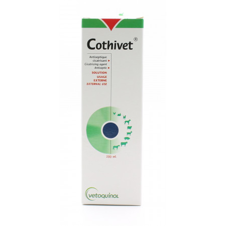 Vetoquinol Cothivet Antiseptique Cicatrisant 100ml