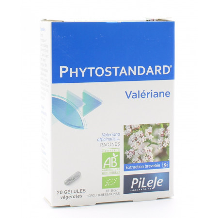 PiLeJe Phytostandard Valériane 20 gélules