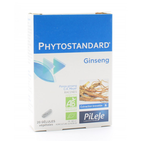 PiLeJe Phytostandard Ginseng 20 gélules