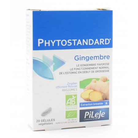 PiLeJe Phytostandard Gingembre 20 gélules