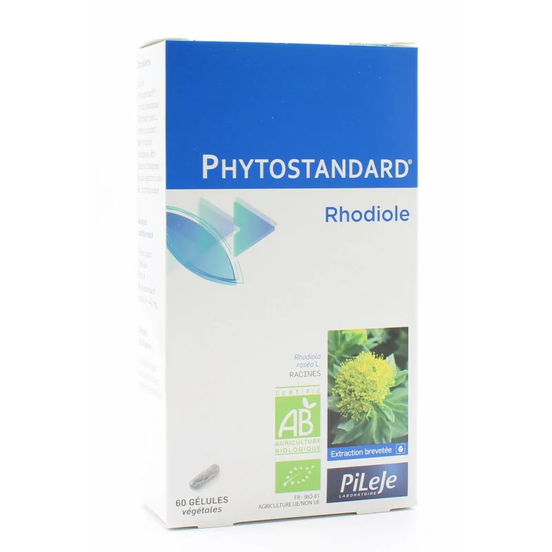 PiLeJe Phytostandard Rhodiole 60 gélules