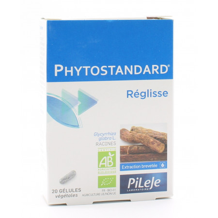 PiLeJe Phytostandard Réglisse 20 gélules