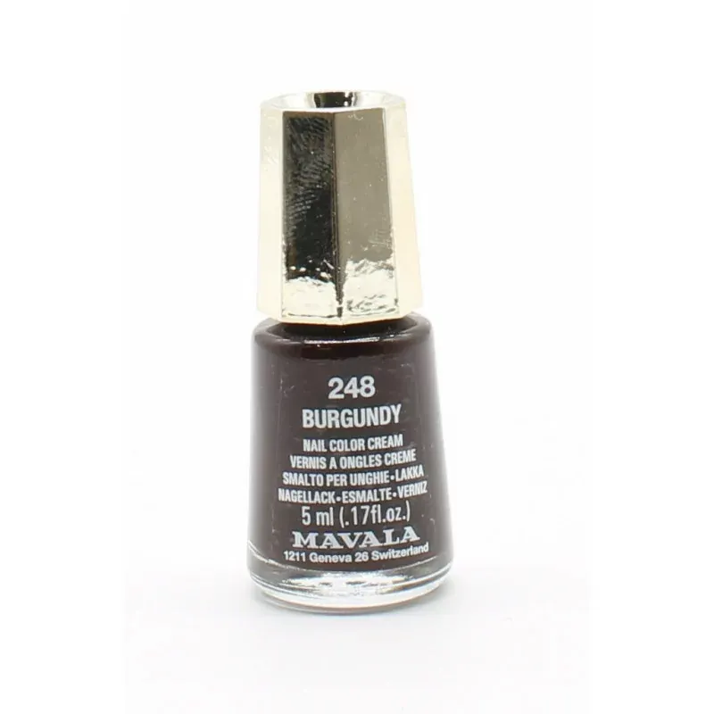 Mavala 248 Burgundy Vernis à Ongles 5ml