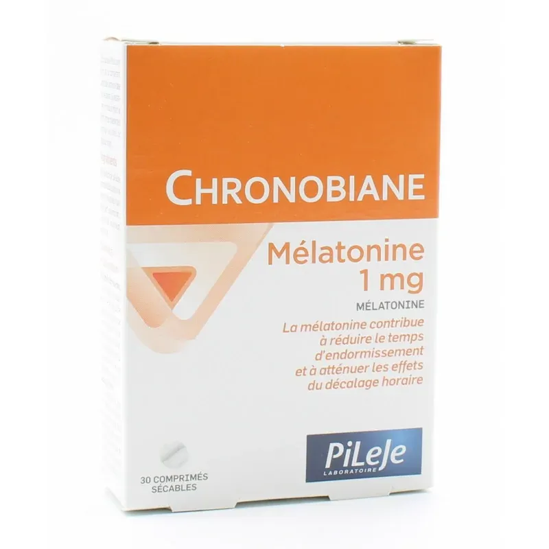 PiLeJe Chronobiane Mélatonine 1mg  30 comprimés