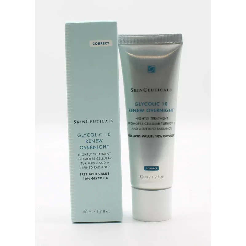 SkinCeuticals Glycolic 10 Renew Overnight 50ml - Univers Pharmacie