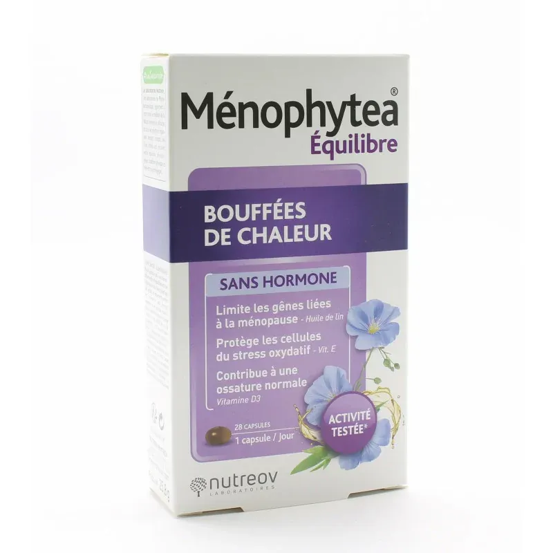 Ménophytea Équilibre Bouffées de Chaleur 28 capsules