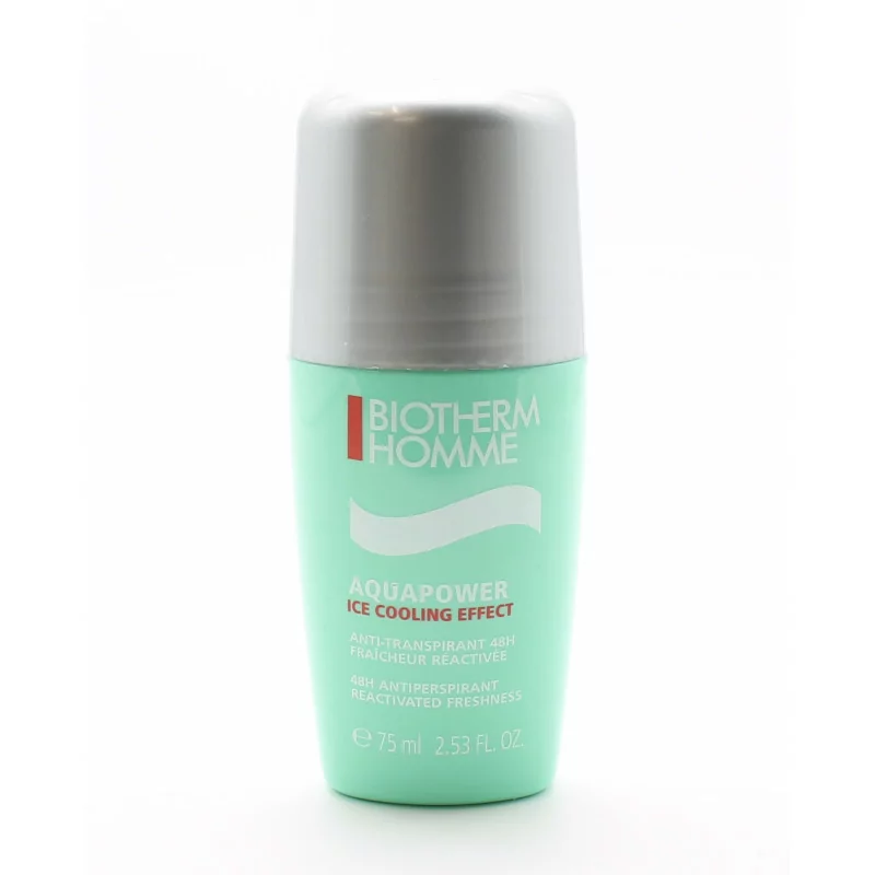 Biotherm Homme Aquapower Déodorant Roll-On 75ml