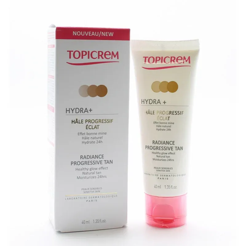 Topicrem Hydra+ Hâle Progressif 40ml