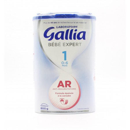 Gallia Bébé Expert 1 AR 0-6 mois 800g - Univers Pharmacie