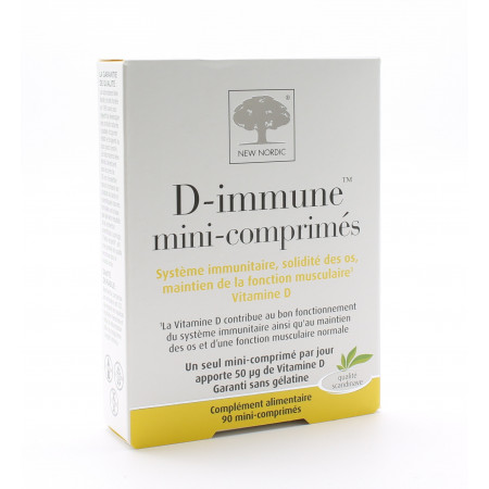 New Nordic D-immune 90 mini-comprimés