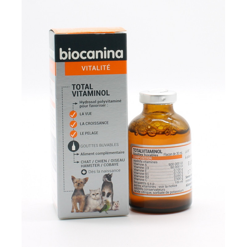 Biocanina Vitalité Total Vitaminol 30ml