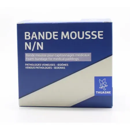Thuasne Bande Mousse N/N 8mmX10cm