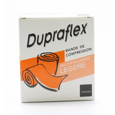 Dupraflex Bande de Compression Multi-Étalonnée Légère 3,5mX10cm