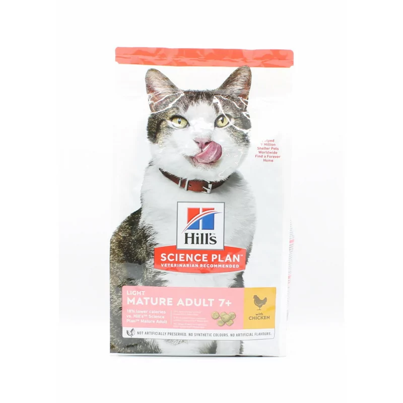 Hill's Light Mature Adult 7+ Chicken 1,5kg - Univers Pharmacie