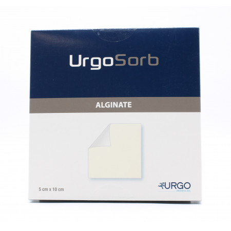 UrgoSorb Alginate 5X10cm 10 pièces