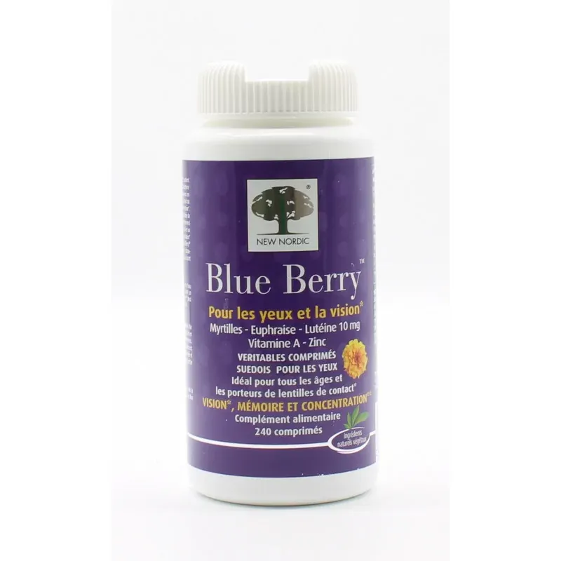 Blue Berry New Nordic 240 comprimés