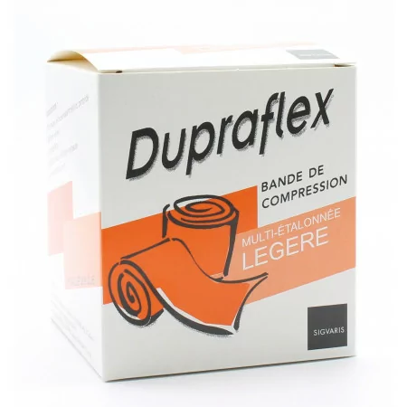 Dupraflex Bande de Compression Multi-Étalonnée Légère 3mX10cm