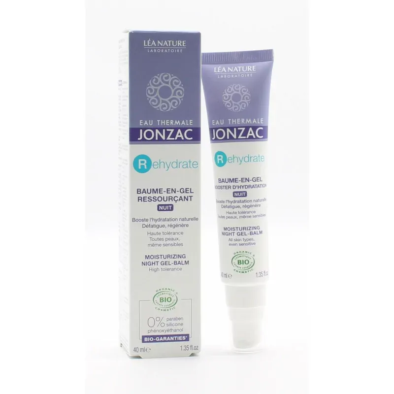 Jonzac Rehydrate Baume-en-gel Ressourçant Nuit 40ml - Univers Pharmacie