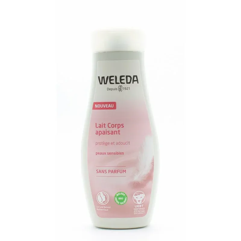 Weleda Lait Corps Apaisant Sans Parfum 200ml