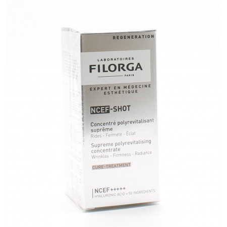Filorga NCEF-Shot Concentré Polyrevitalisant suprême 15ml - Univers Pharmacie