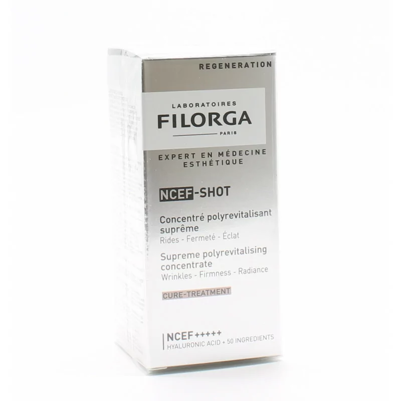 Filorga NCEF-Shot Concentré Polyrevitalisant suprême 15ml - Univers Pharmacie