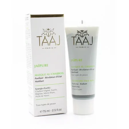TAAJ Jaïpure Masque au Charbon 75ml