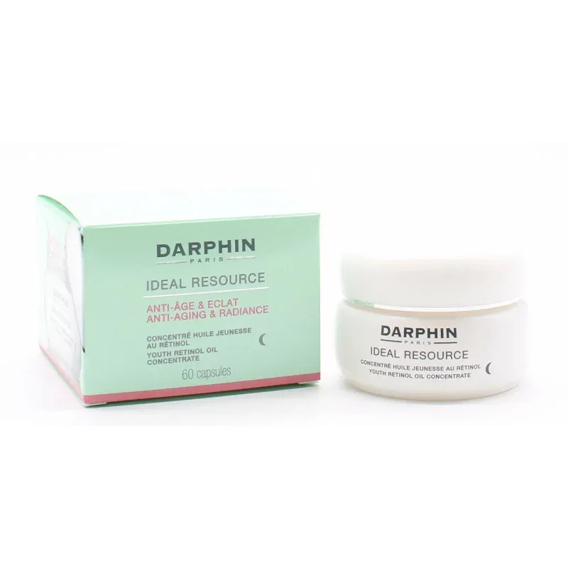 Darphin Ideal Resource Concentré Huile Jeunesse au Retinol 60 capsules - Univers Pharmacie