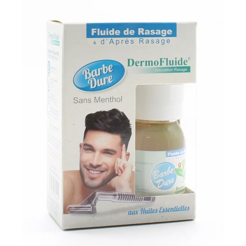 Dermofluide Barbe Dure Fluide de Rasage et d'Après-rasage 30ml