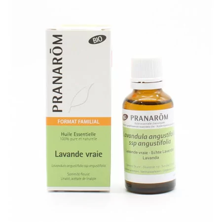 Pranarôm Huile Essentielle Bio de Lavande Vraie 30 ml