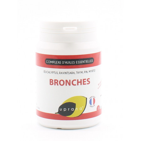 Uprana Complexe d'Huiles Essentielles Bronches 30 gélules