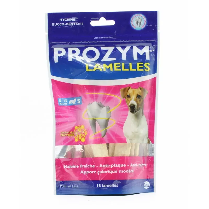Prozym Lamelles Chien 5-15kg X15 Prozym Lamelles Chien 5-15kg X15