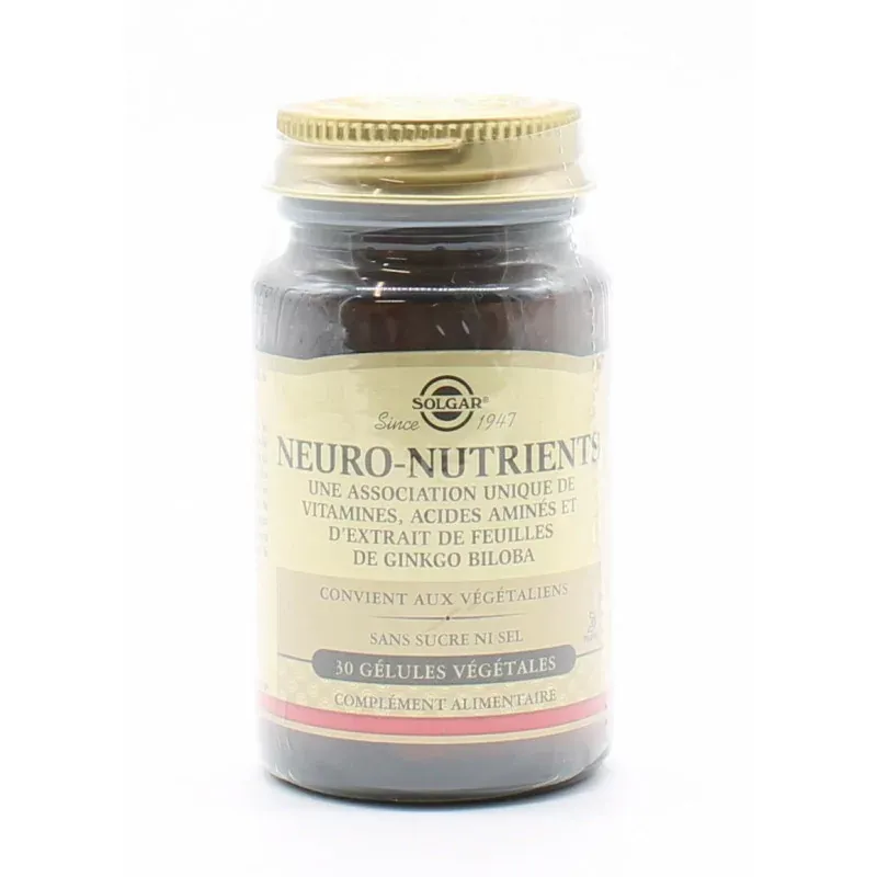 Solgar Neuro-nutrients 30 gélules