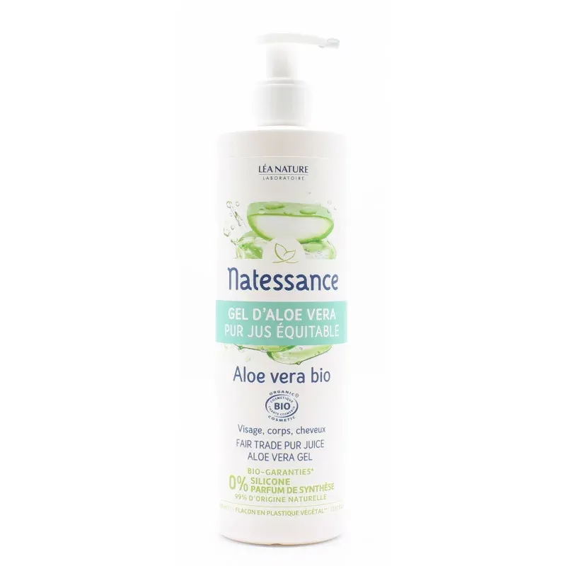 Natessance Gel d'Aloe Vera Bio 400ml