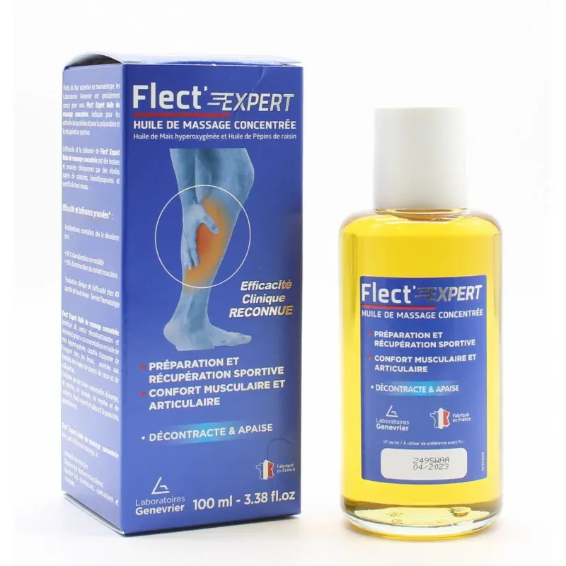 Flect'Expert Huile de Massage Concentrée 100ml