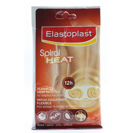 Elastoplast Spiral Heat Patch Chauffant Dos  / Nuque X1