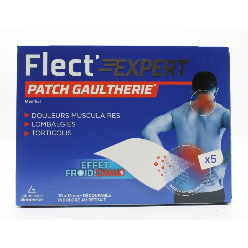 Flect'Expert Patch Gaulthérie X5 - Univers Pharmacie